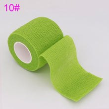 Load image into Gallery viewer, 18 Colors Colorful Athletic Wrap Tape Self Adhesive Elastic Bandage Elastoplast Sports Protector Knee Finger Ankle Palm Shoulder