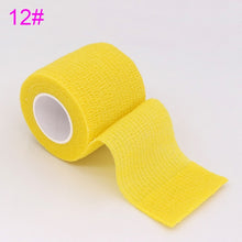 Load image into Gallery viewer, 18 Colors Colorful Athletic Wrap Tape Self Adhesive Elastic Bandage Elastoplast Sports Protector Knee Finger Ankle Palm Shoulder